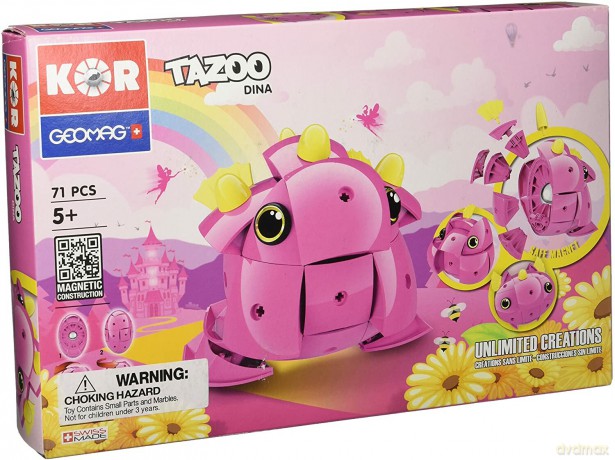 Geomag Tazoo Dina 71 el. [KLOCKI]