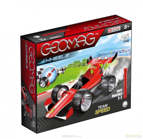 Geomag Wheels Red Team [KLOCKI]
