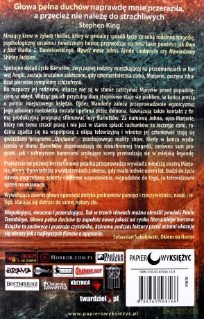 Głowa pełna duchów - Paul Tremblay [KSIĄŻKA]