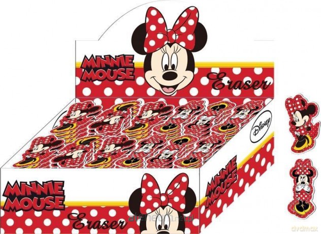 Gumka do ścierania Minnie (48 szt)
