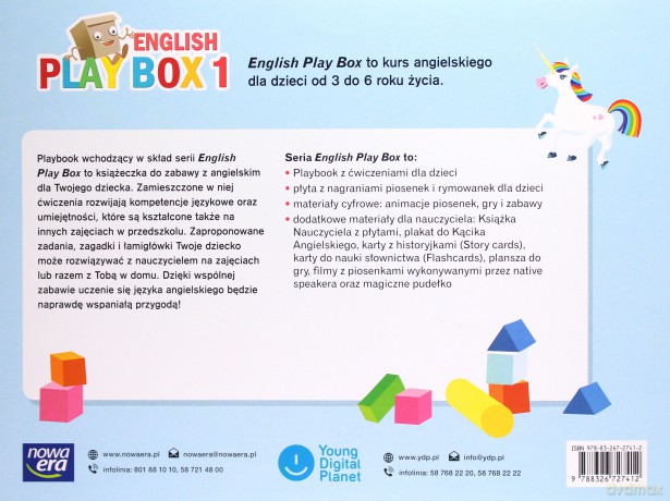 Język angielski Szkoła podstawowa English Play Box 1 [KSIĄŻKA]