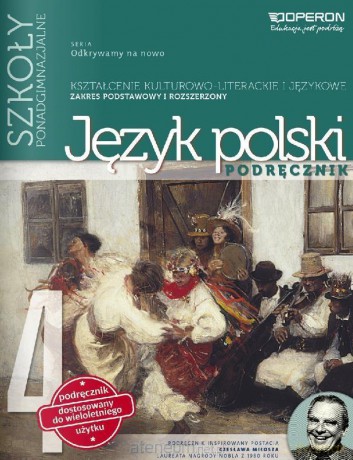 Język polski LO 4 Odkrywamy... Podręcznik zakres podstawowy i rozszerzony [KSIĄŻKA]