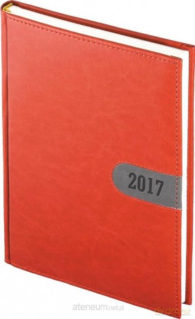 Kalendarz 2017 A5 Dzienny przeszywany Saro [KALENDARZ]