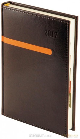 Kalendarz 2017 A5 przeszywany z registrami Oscar [KALENDARZ]