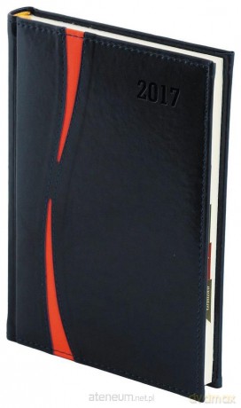 Kalendarz 2017 A5 przeszywanyz registrami Maya [KALENDARZ]
