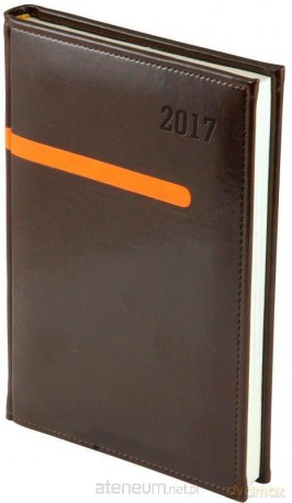 Kalendarz 2017 A5 Tygodniowy przeszywany Oscar [KALENDARZ]