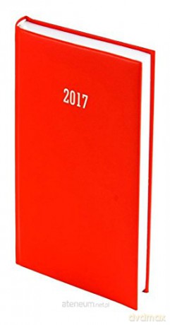 Kalendarz 2019 A6 Tygodniowy Albit Czerwony [KALENDARZ]