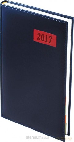 Kalendarz 2017 B5 przeszywany z registrami Panama [KALENDARZ]
