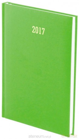 Kalendarz 2017 B5 Tygodniowy Albit Seledyn [KALENDARZ]