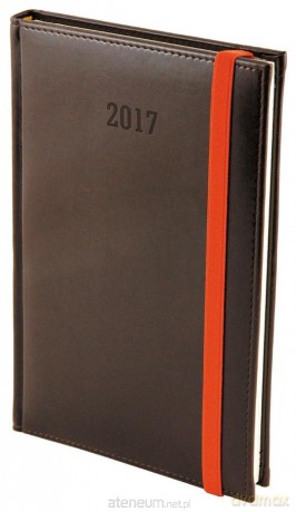 Kalendarz 2017 B5 Tygodniowy Nebraska gumka Czekolada [KALENDARZ]