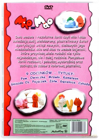 Mio i Mao - różowy: niezwykłe przygody dwóch wesołych kotków [DVD]