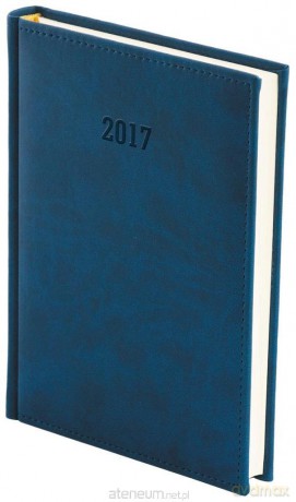 Kalendarz 2017 B6 Dzienny Vivella Granat [KALENDARZ]