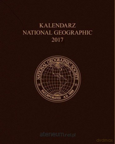 Kalendarz 2017 National Geographic brąz [KALENDARZ]