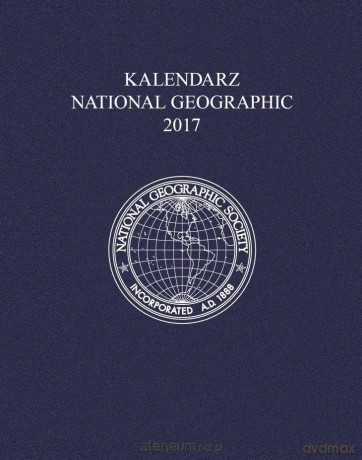 Kalendarz 2017 National Geographic granat [KALENDARZ]