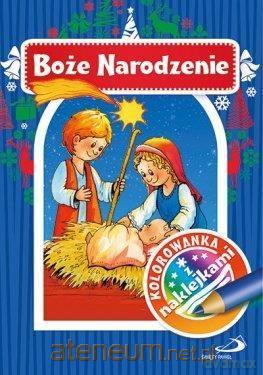 Kolorowanka z naklejkami. Boże Narodzenie [KSIĄŻKA]