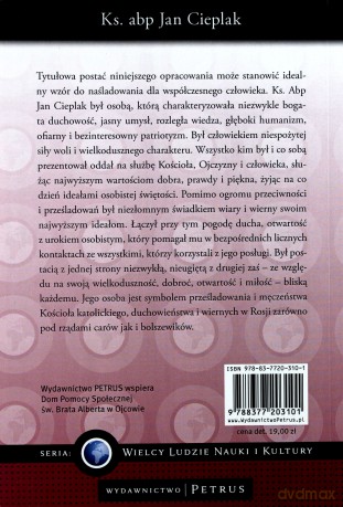 ks. abp Jan Cieplak - Bogdan Siwiec [KSIĄŻKA]