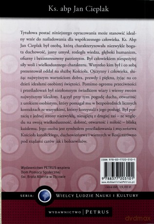 ks. abp Jan Cieplak - Bogdan Siwiec [KSIĄŻKA]