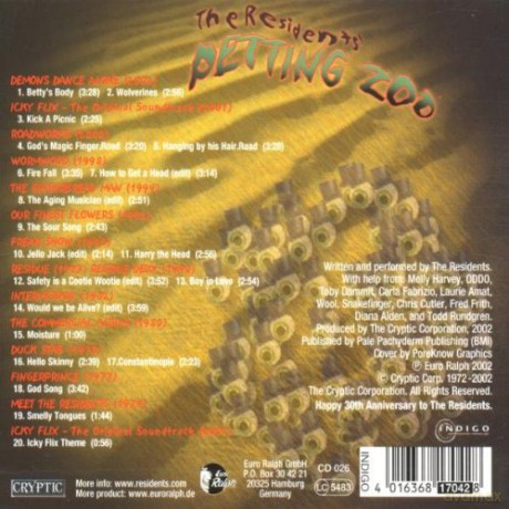 The Residents: Petting Zoo (digipack) [CD]