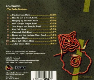 The Residents: Roadworms (digipack) [CD]