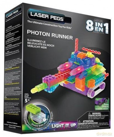 laser pegs 8 w 1 Photon runner [KLOCKI]