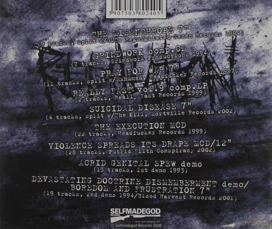 Retaliation: Exhuming The Past - 14 Years Of Nothing [CD]