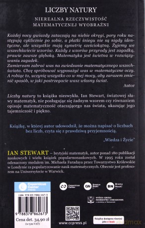 Liczby natury. Nierealna rzeczywistość... - Ian Stewart [KSIĄŻKA]