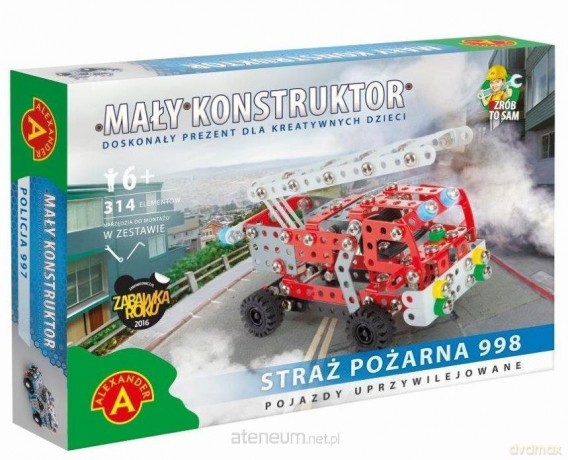 Mały Konstruktor - Straż Pożarna 998
