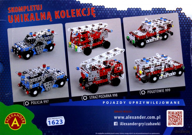 Mały Konstruktor - Straż Pożarna 998