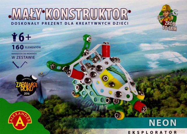 Mały Konstruktor. Kosmos - Neon
