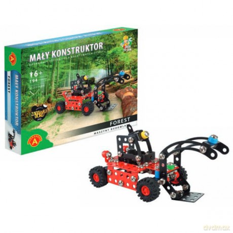 Mały Konstruktor. Maszyny budowlane - Forest