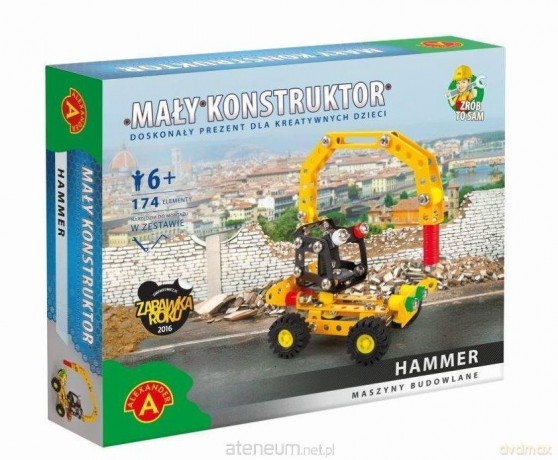 Mały konstruktor. Maszyny budowlane - Hammer