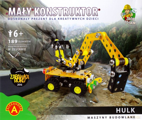 Mały Konstruktor. Maszyny budowlane - Hulk