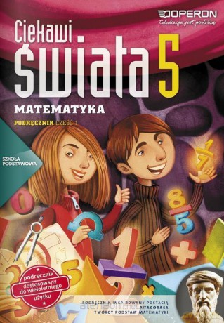 Matematyka Szkoła podstawowa 5/1 Ciekawi świata Podręcznik [KSIĄŻKA]
