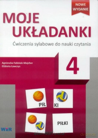 Moje układanki 4 Ćwiczenia sylabowe [KSIĄŻKA]