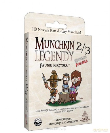 Munchkin Legendy 2/3 - Faunie Igrzyska [KARTY]