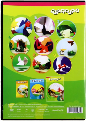 Quaqquao czyli kaczorek poznaje świat - okładka zielona [DVD]