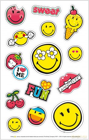 Naklejki ozdobne A Smileyworld Girly