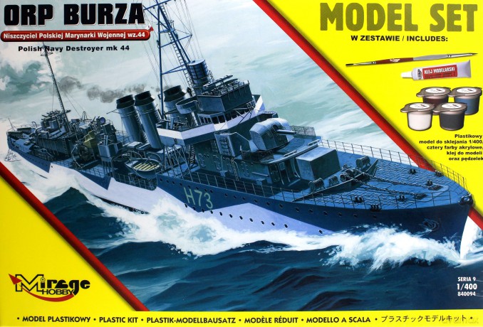 Niszczyciel ORP BURZA