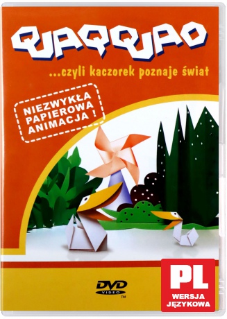 Quaqquao czyli kaczorek poznaje świat - okładka pomarańczowa [DVD]