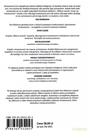 Oblicza umysłu. Ucząc się kreatywności - Ken Robinson [KSIĄŻKA]