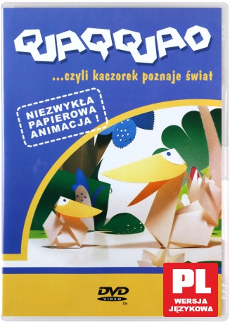Quaqquao czyli kaczorek poznaje świat - okładka niebieska [DVD]