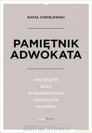 Pamiętnik Adwokata - Rafał Chmielewski [KSIĄŻKA]