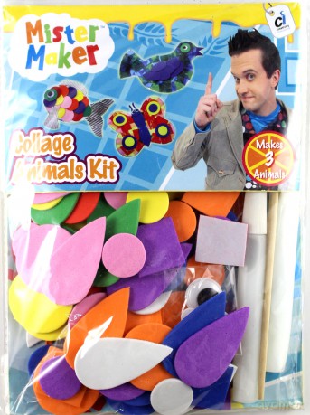 Pan Robótka - Zwierzęta collage