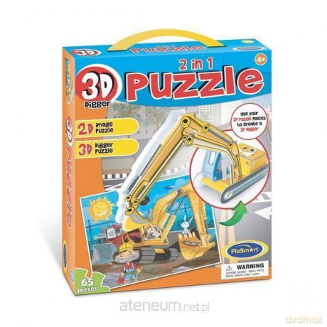 PIA SMART 3D 2w1 - Koparka [PUZZLE]