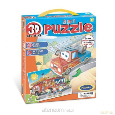 PIA SMART 3D 2w1 - Straż pożarna [PUZZLE]
