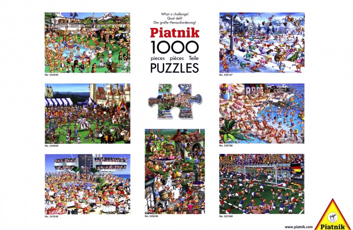 PIATNIK 1000 el. - Piłka Nożna [PUZZLE]