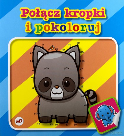 Połącz kropki i pokoloruj - Monika Duda [KSIĄŻKA]