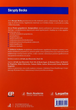 Prawo gospodarcze. Kompendium [KSIĄŻKA]
