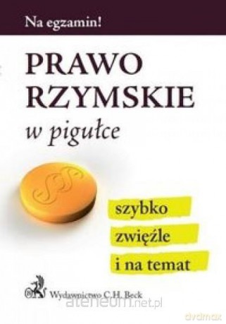 Prawo rzymskie w pigułce [KSIĄŻKA]