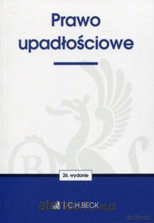 Prawo upadłościowe [KSIĄŻKA]